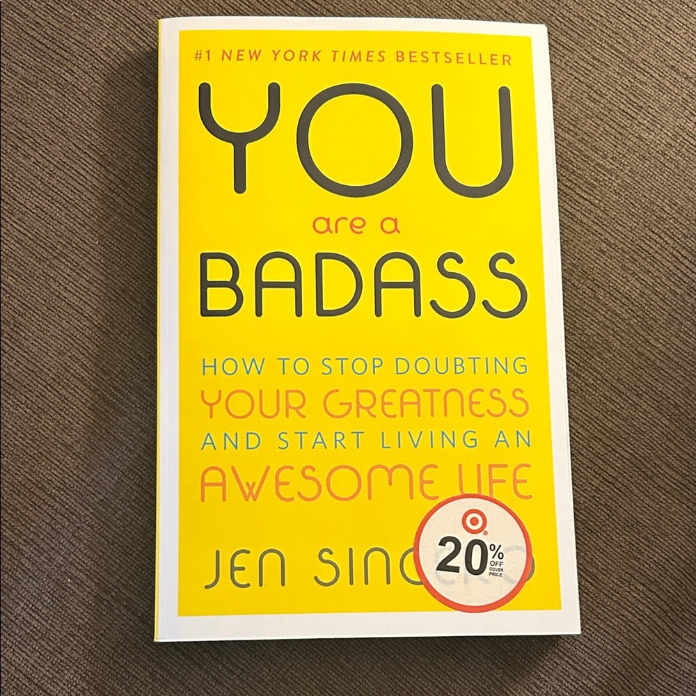 'You Are a Badass' Book by Jen Sincero